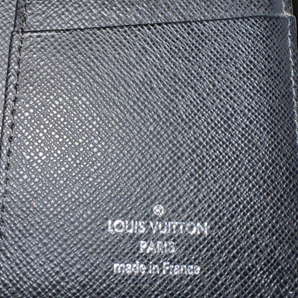 Louis Vuitton Graphite Brazza Damier Canvas Slim Long Wallet CheckBook | Unisex - Picture 5 of 8